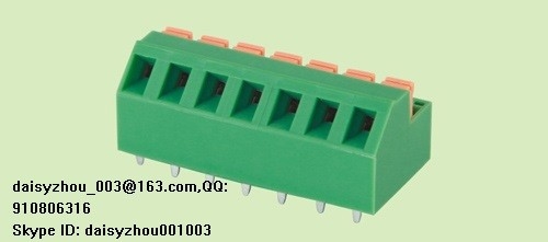 china TB RD237 5,08 1P-XXP 300V 10A de ressort de carte PCB fournisseur