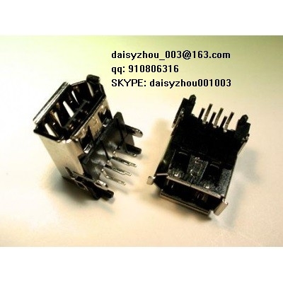 china Connecteur 1394 (1394-SR-06) immersion 90 06p de carte PCB de 1394 femelles. fournisseur