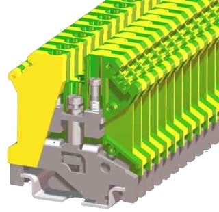 Blocs de rail de vacarme du TB RD-SKJ-2.5JD de rail de vacarme fournisseur