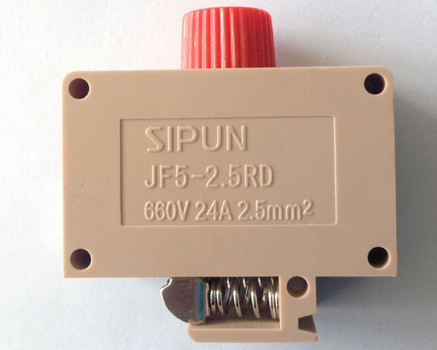 Type TB de fusible de JF5 2.5mm de rail de vacarme fournisseur