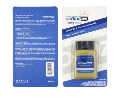 L'émule AdblueOBD2 pour IVECO troque la prise et le dispositif prêt d'entraînement par OBD2 fournisseur