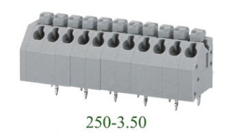Couleur grise A de lancement du TB 3,5 de ressort de carte PCB ou TB de ressort du B 400V 5A fournisseur
