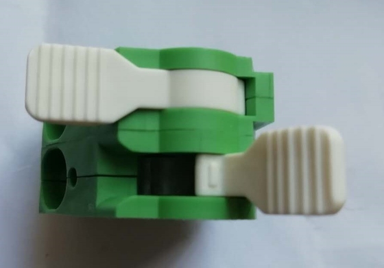 couleur verte du TB 300V 5A de vis de carte PCB avec le bouton blanc 1P - peut base d'assemblée sur l'acheteur demander fournisseur