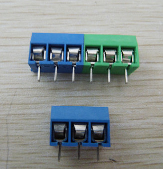 ensemble du lancement 300V 16A 2P 3P du TB 5.0mm de carte PCB à beaucoup de Polonais verts ou à couleur bleue fournisseur
