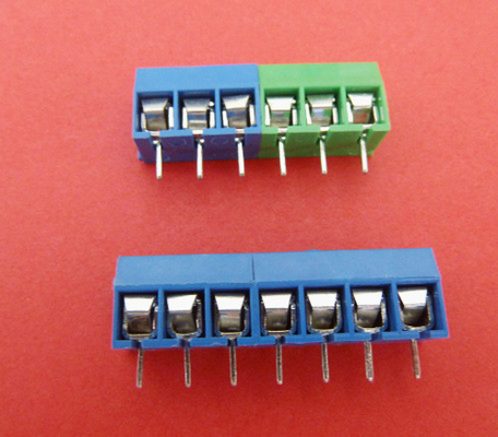 ensemble du lancement 300V 16A 2P 3P du TB 5.0mm de carte PCB à beaucoup de Polonais verts ou à couleur bleue fournisseur