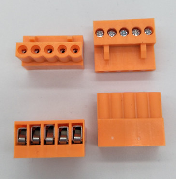 TB orange HT3.96K de vis de couleur du lancement 300V 16A 2P-24P du TB 3.96mm de carte PCB fournisseur